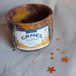 Upcycled Trinket Storage Dish Groovy Vintage